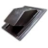 Lambro Industries - Roof Caps - ABS Black Paintable Plastic for 3.25" x 10" Duct with Damper and Screen - Model 371